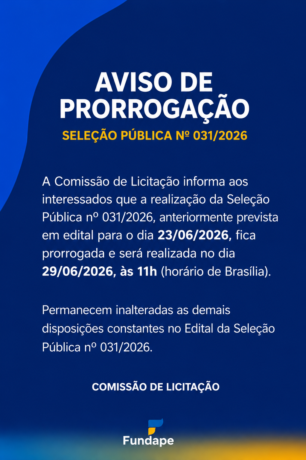 Imagem do popup